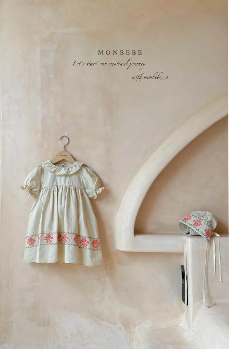 Monbebe - Korean Children Fashion - #fashionkids - Floral One-piece - 5