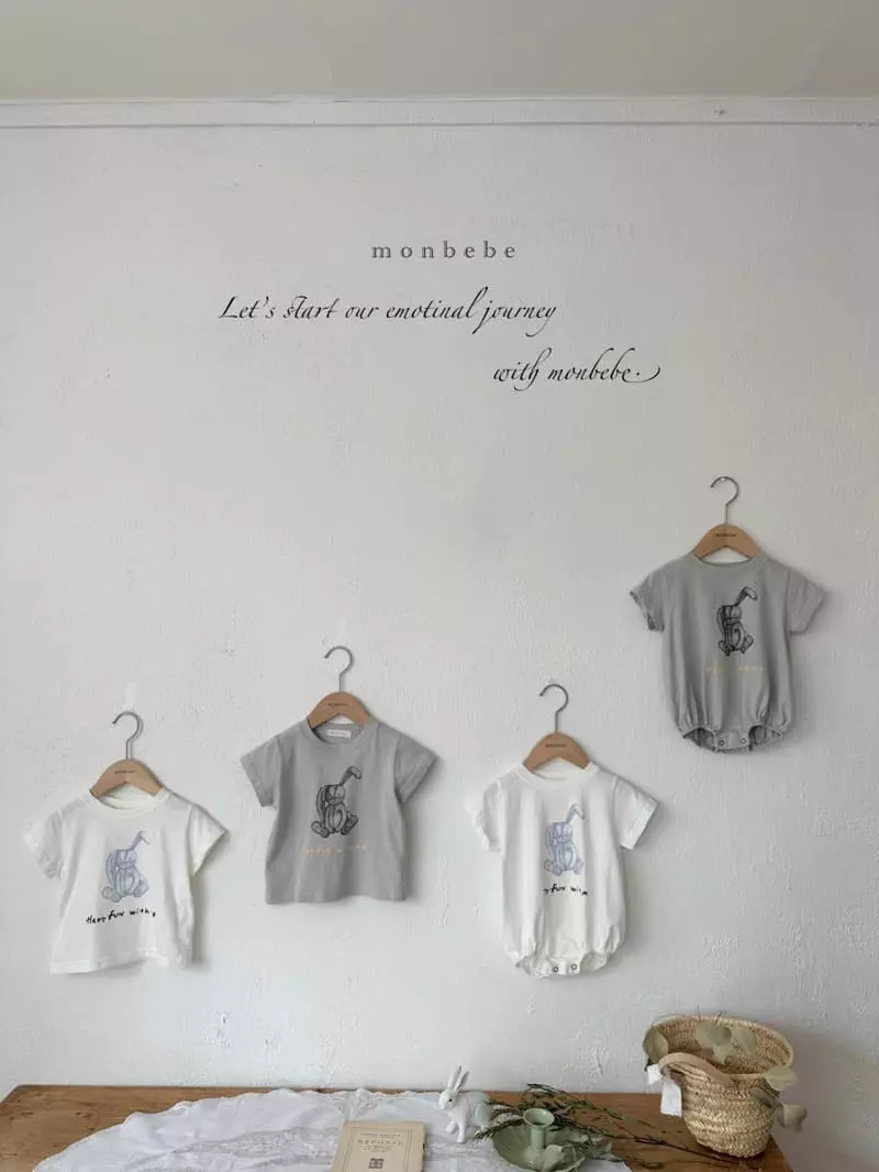 Monbebe - Korean Children Fashion - #fashionkids - With Me Tee