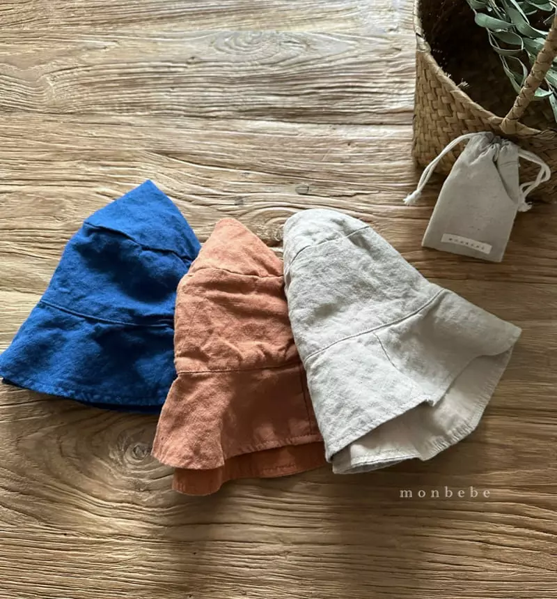 Monbebe - Korean Children Fashion - #littlefashionista - Linen Bucket Hat - 7