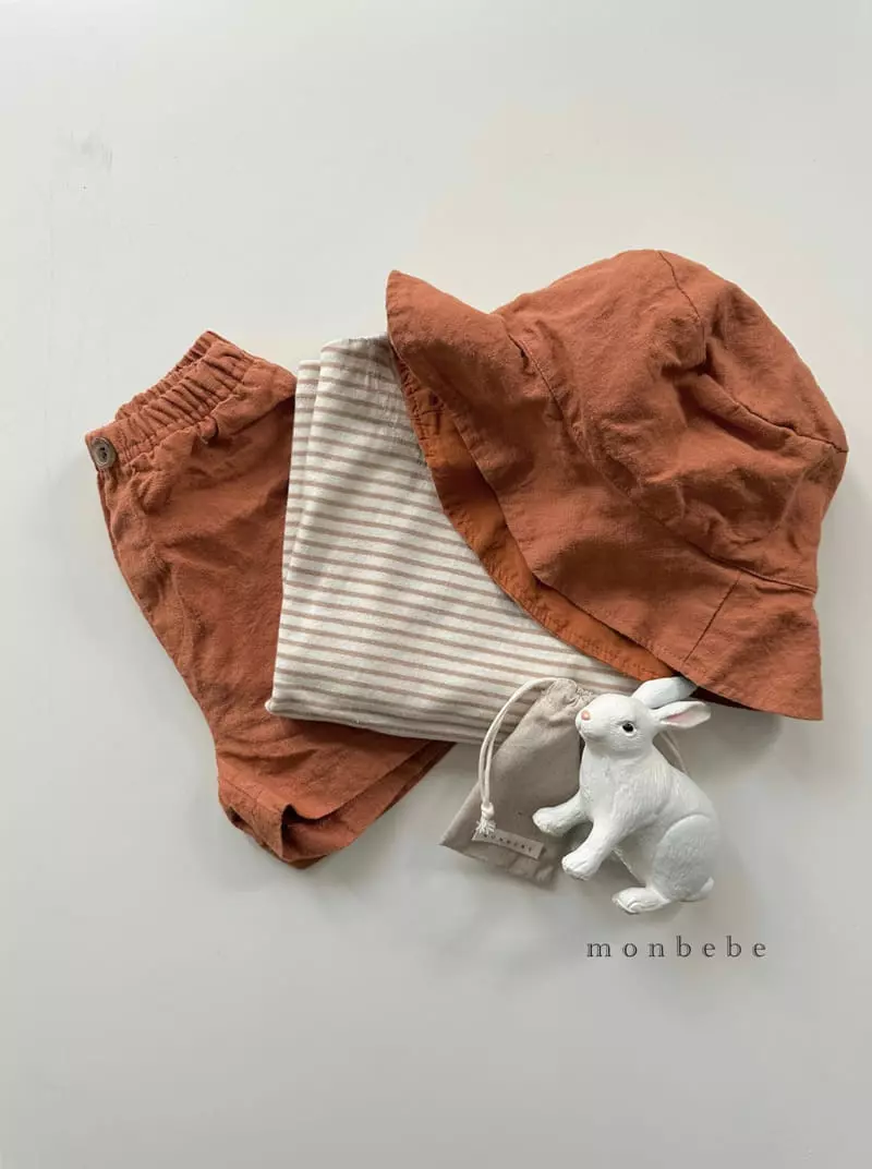Monbebe - Korean Children Fashion - #minifashionista - Linen Bucket Hat - 9