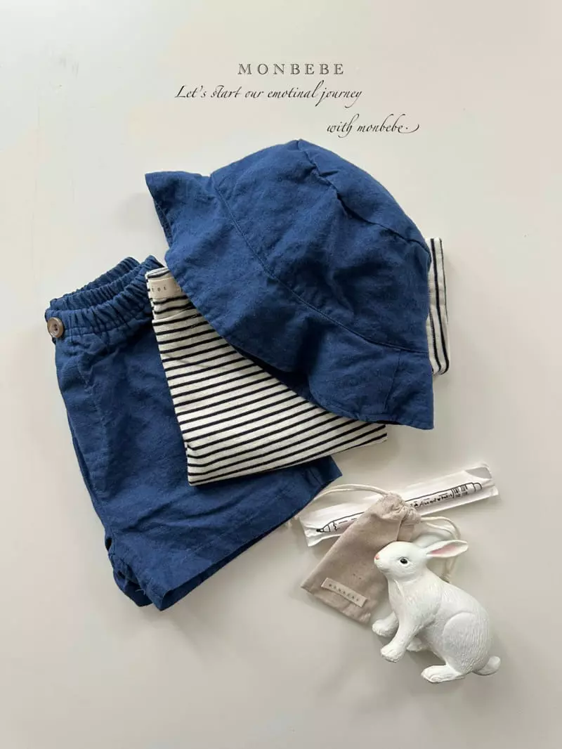 Monbebe - Korean Children Fashion - #prettylittlegirls - Linen Bucket Hat - 10