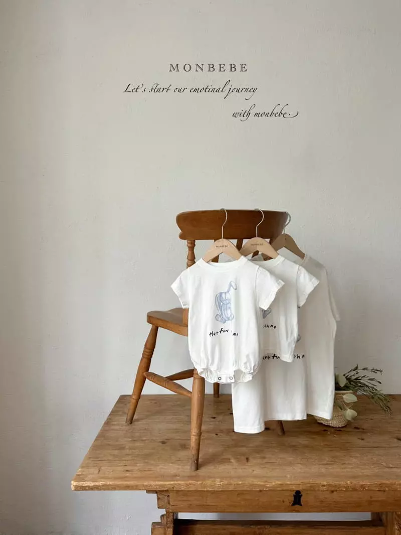 Monbebe - Korean Women Fashion - #momslook - With Me Tee Mom - 8