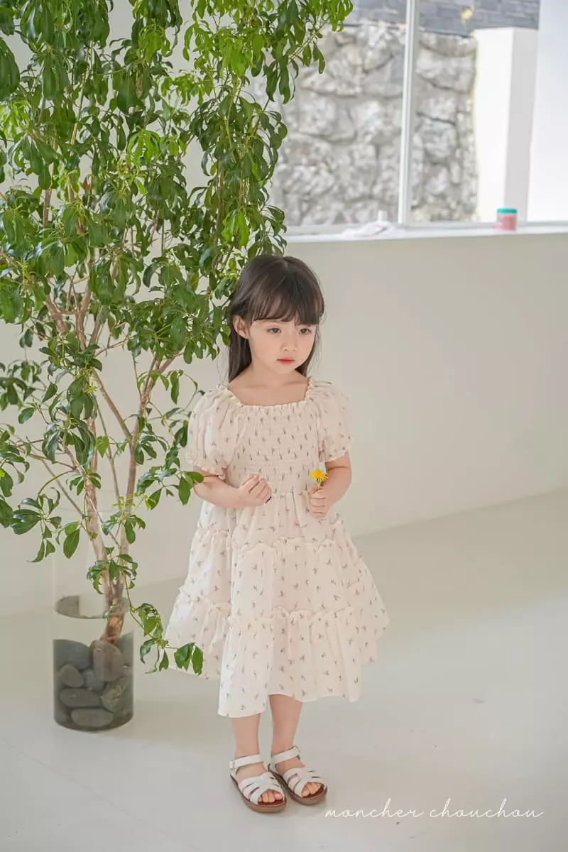 Moncher Chouchou - Korean Children Fashion - #childofig - Princess One-piece - 5