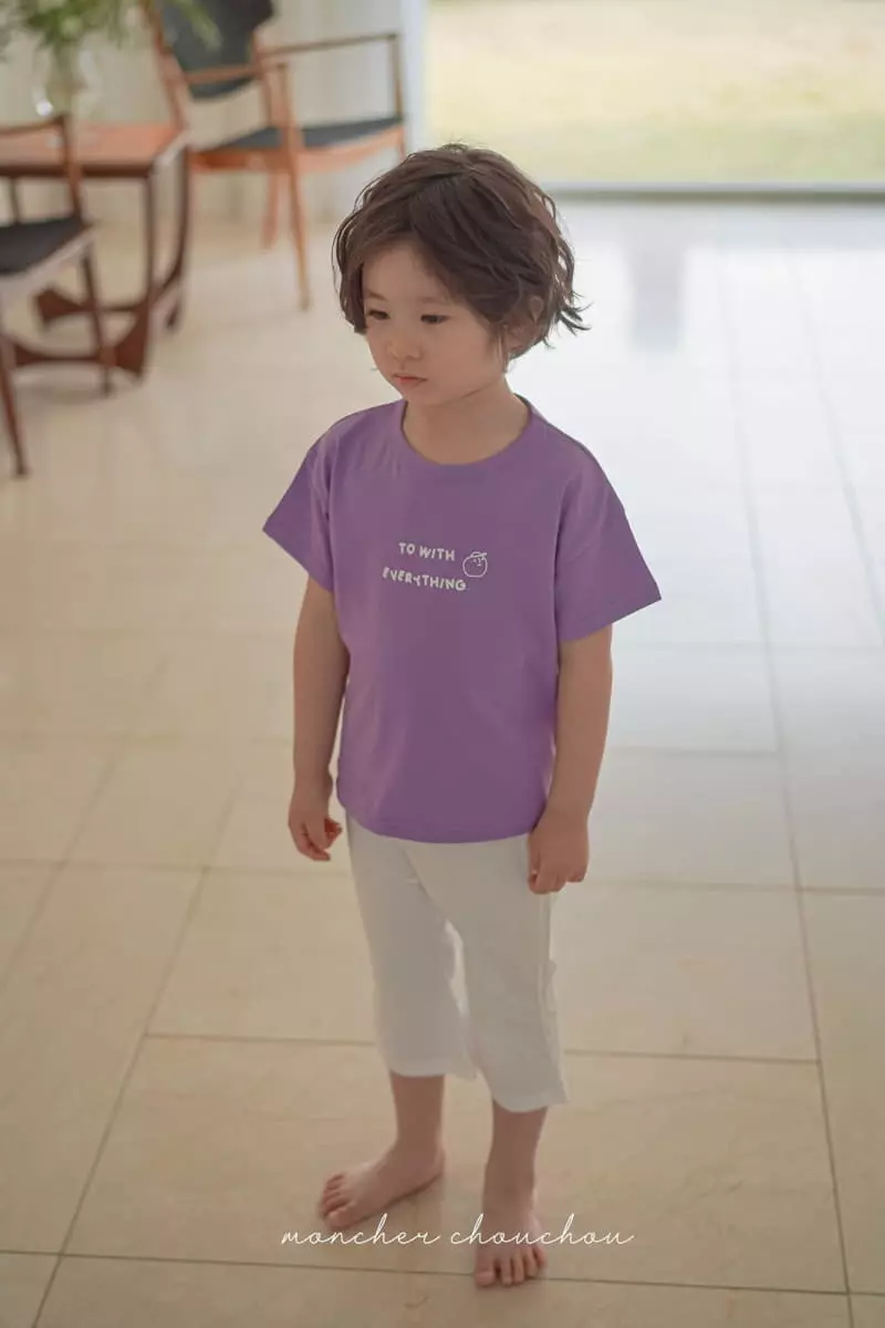 Moncher Chouchou - Korean Children Fashion - #prettylittlegirls - Everything Tee - 3