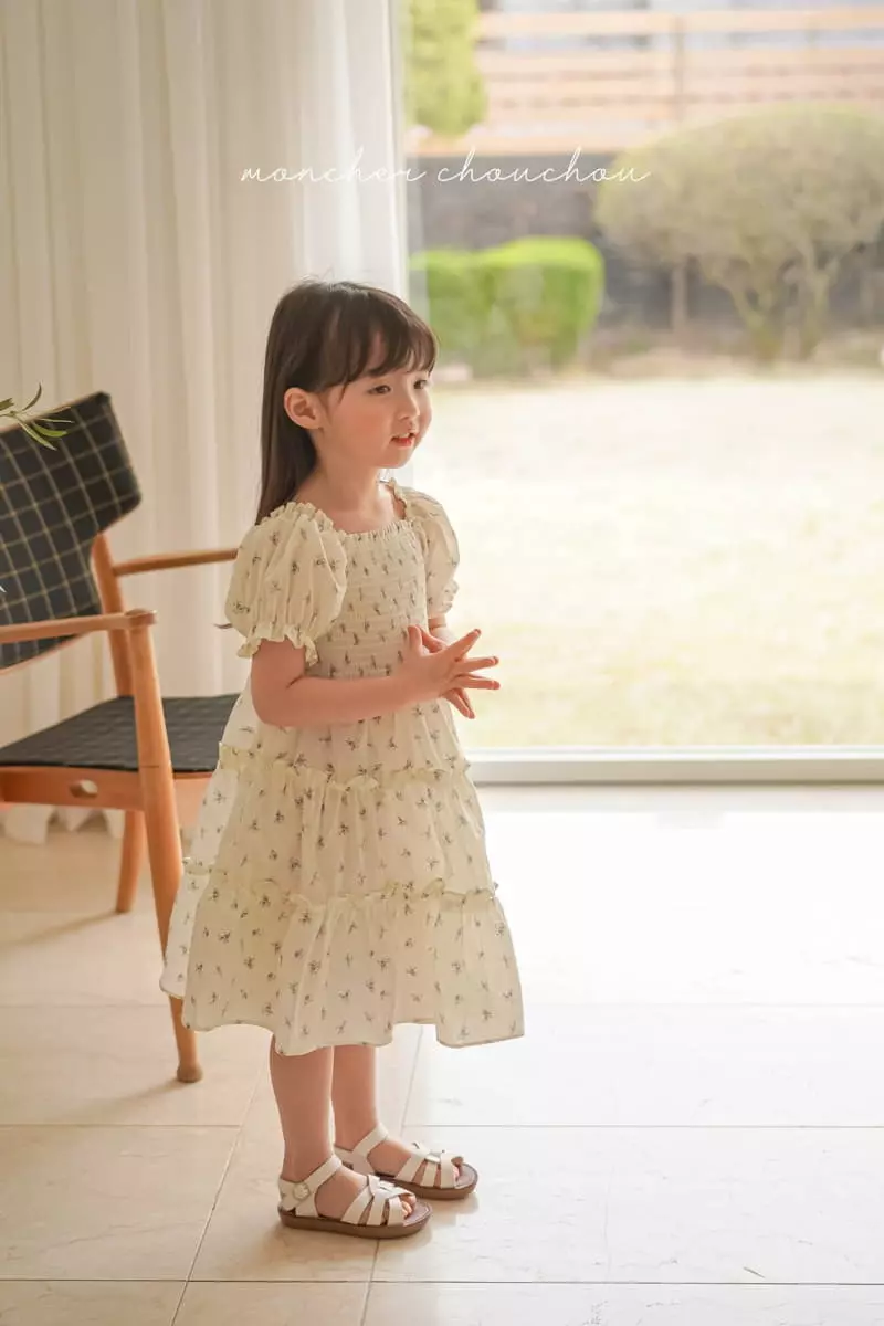 Moncher Chouchou - Korean Children Fashion - #toddlerclothing - Princess One-piece - 4