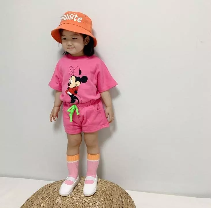 Moran - Korean Baby Fashion - #babyboutique - Picnic Top Bottom Set - 2