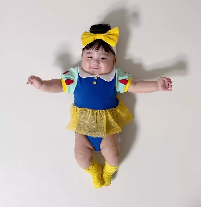 Moran - Korean Baby Fashion - #babyoninstagram - Princess Bodysuit with Hairbanf - 8