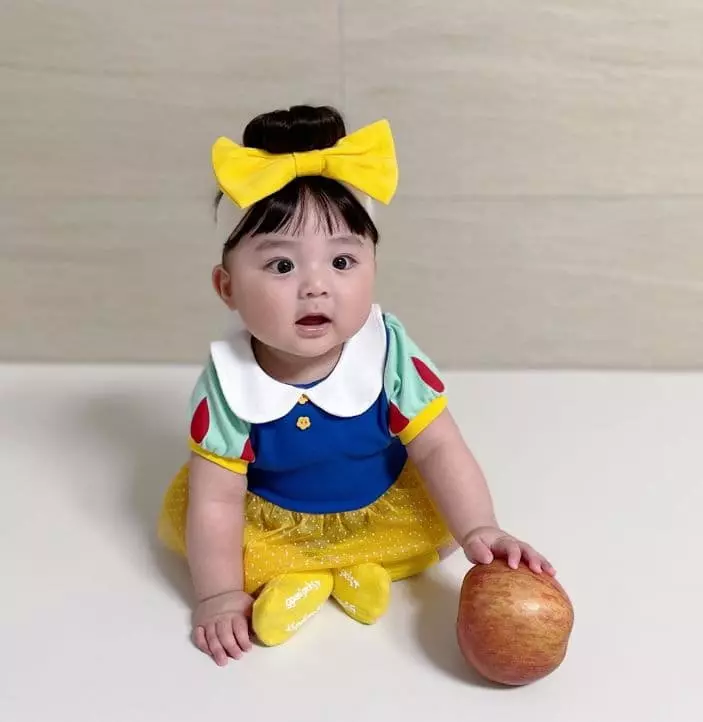 Moran - Korean Baby Fashion - #babyoutfit - Princess Bodysuit with Hairbanf - 10