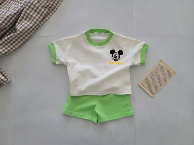 Moran - Korean Children Fashion - #Kfashion4kids - Ggaggung Top Bottom Set - 2