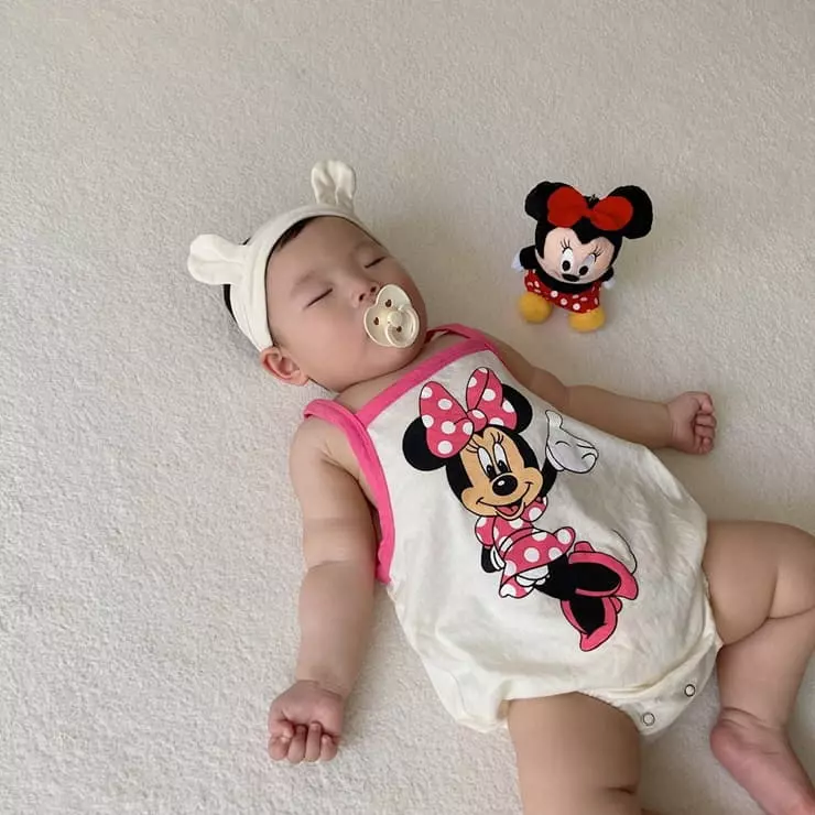 Moran - Korean Children Fashion - #fashionkids - Hi Bodysuit with Hairband - 4