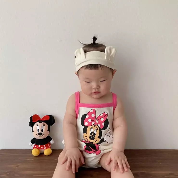 Moran - Korean Children Fashion - #littlefashionista - Hi Bodysuit with Hairband - 8