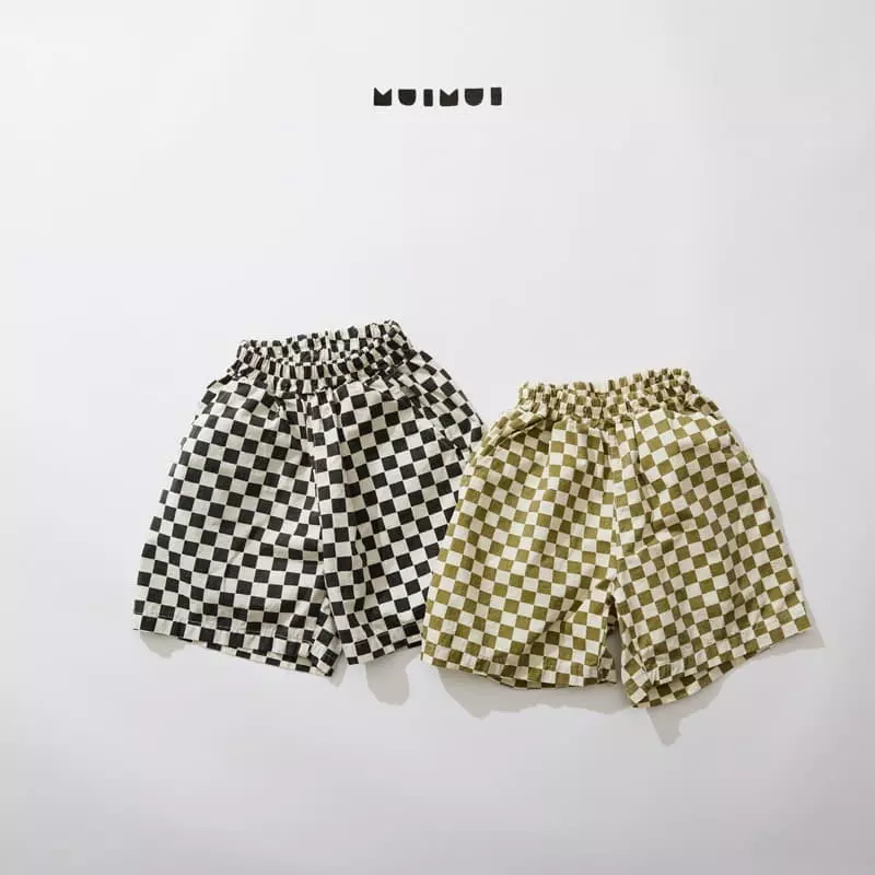 Mui Mui - Korean Children Fashion - #Kfashion4kids - Check PAnts - 7