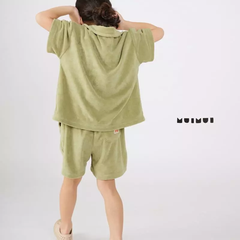 Mui Mui - Korean Children Fashion - #designkidswear - Terry Summer Pants - 7