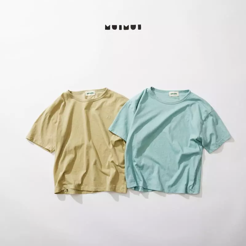 Mui Mui - Korean Children Fashion - #fashionkids - Dice Pigment Tee - 7