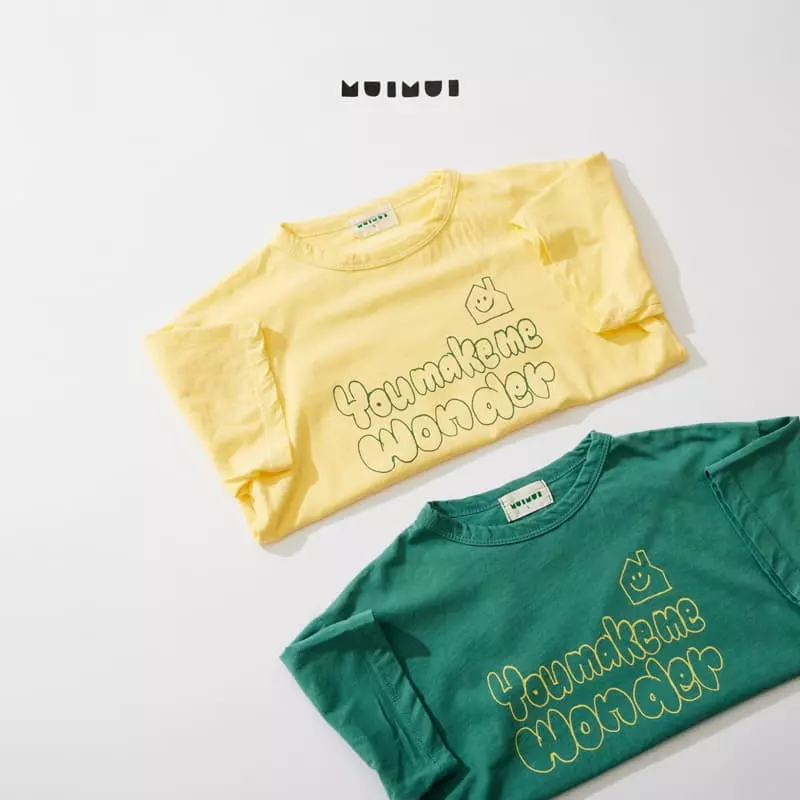 Mui Mui - Korean Children Fashion - #kidsshorts - Winder Tee - 10