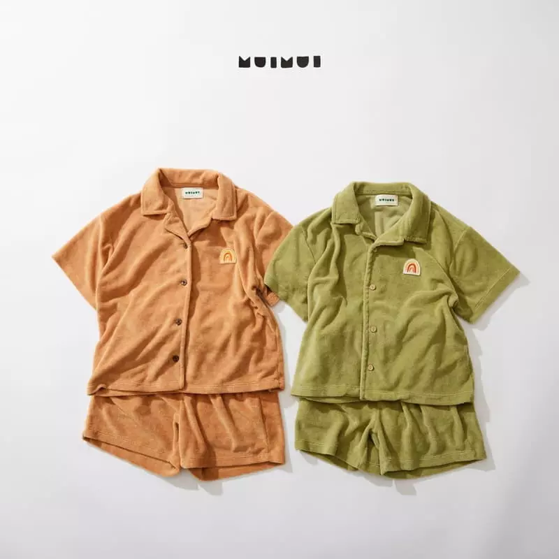 Mui Mui - Korean Children Fashion - #kidsshorts - Terry Summer Pants - 10