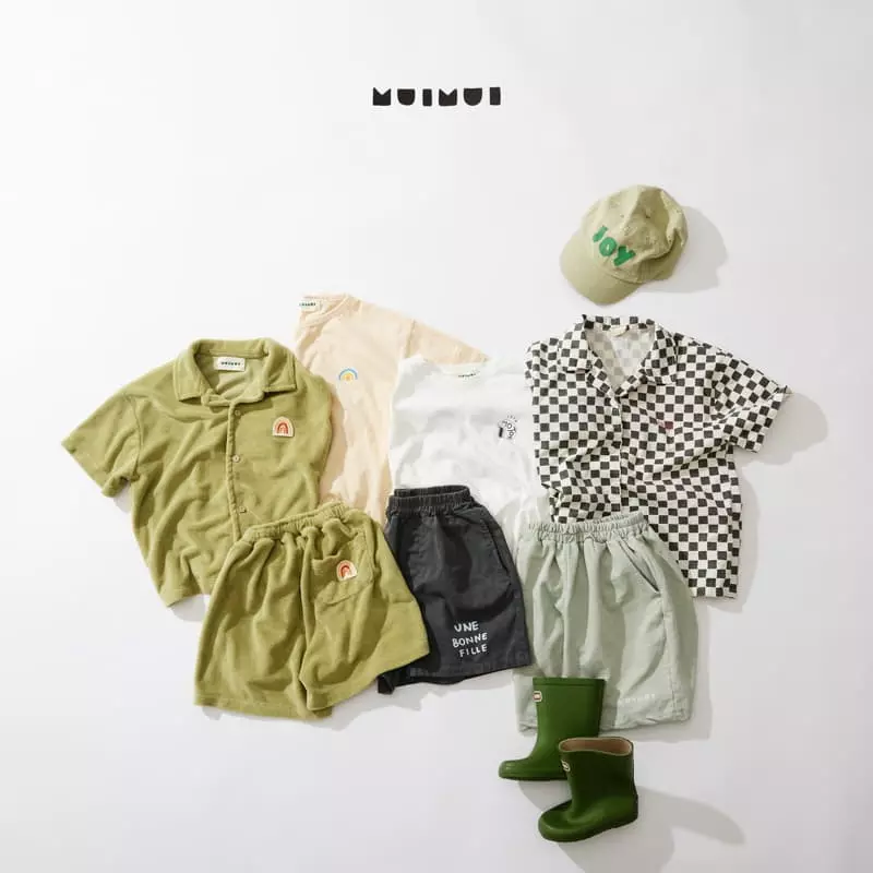 Mui Mui - Korean Children Fashion - #kidzfashiontrend - Terry Summer Pants - 12