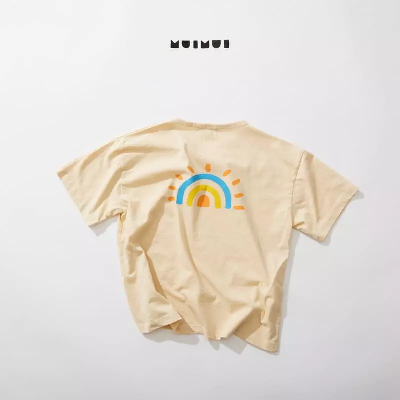 Mui Mui - Korean Children Fashion - #prettylittlegirls - Rainbow Tee - 8
