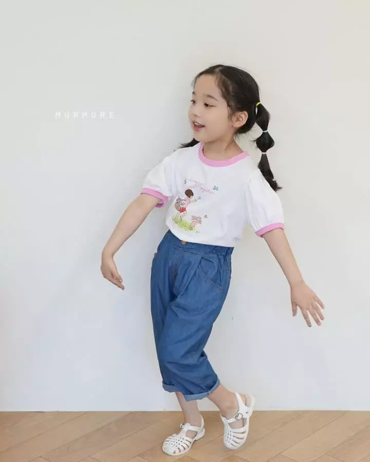 Murmure - Korean Children Fashion - #kidzfashiontrend - Light Jeans - 8