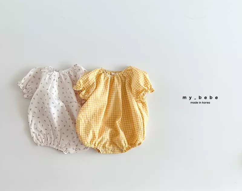 My Bebe - Korean Baby Fashion - #babyclothing - Morning Bodysuit