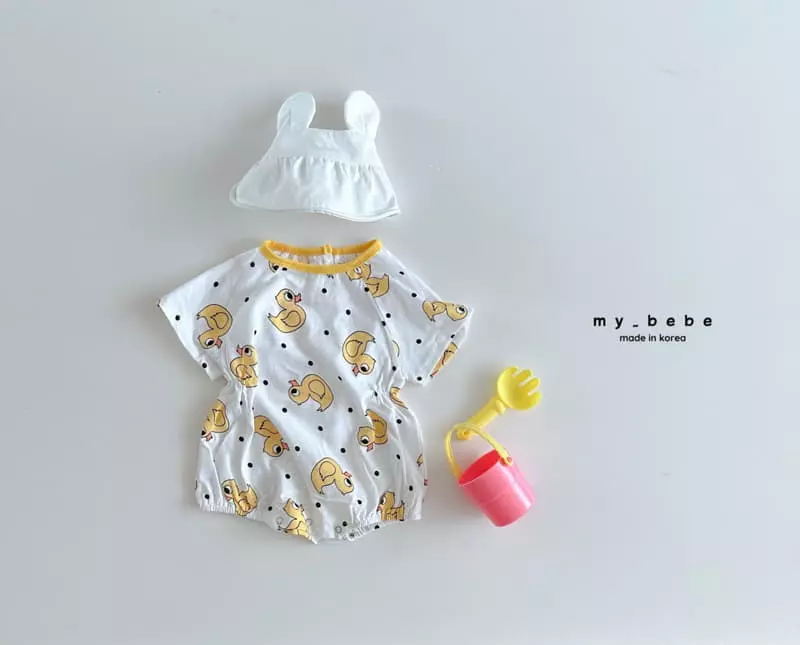 My Bebe - Korean Baby Fashion - #babygirlfashion - Raglan Bodysuit - 3