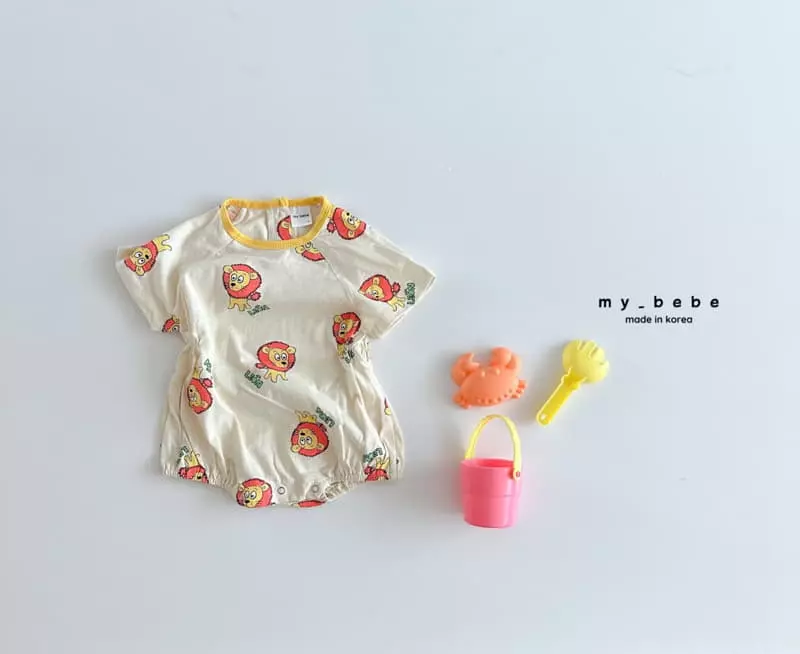 My Bebe - Korean Baby Fashion - #babyoutfit - Raglan Bodysuit - 7