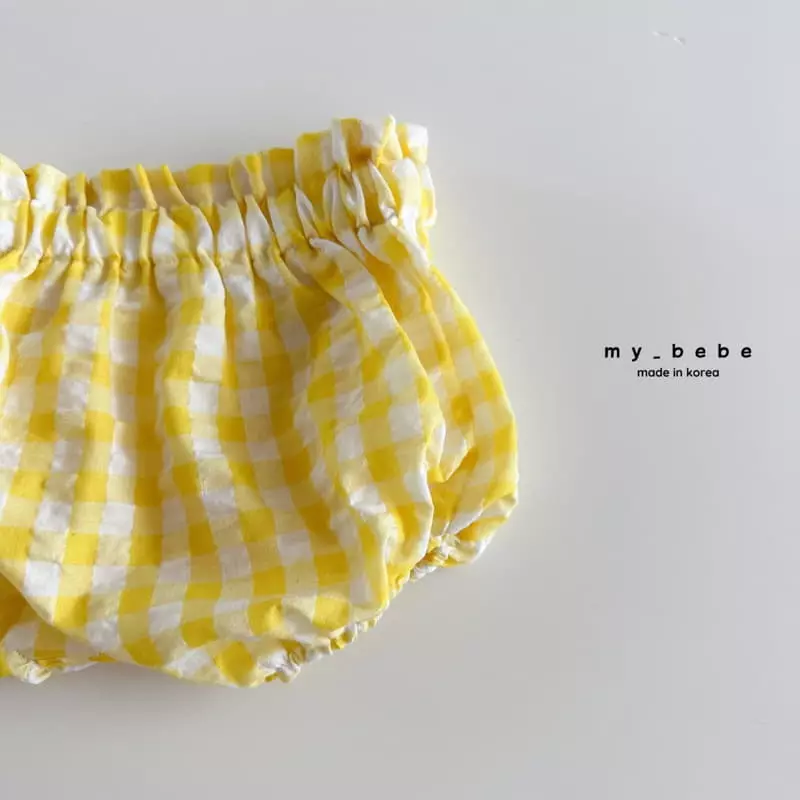 My Bebe - Korean Baby Fashion - #babywear - Wing Bloomer Set - 8