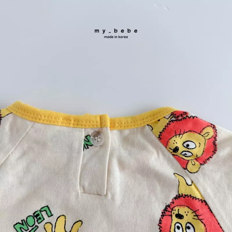 My Bebe - Korean Baby Fashion - #onlinebabyshop - Raglan Bodysuit - 11