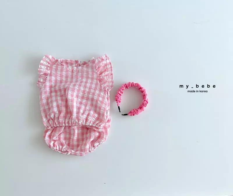 My Bebe - Korean Baby Fashion - #onlinebabyshop - Wing Bloomer Set - 10