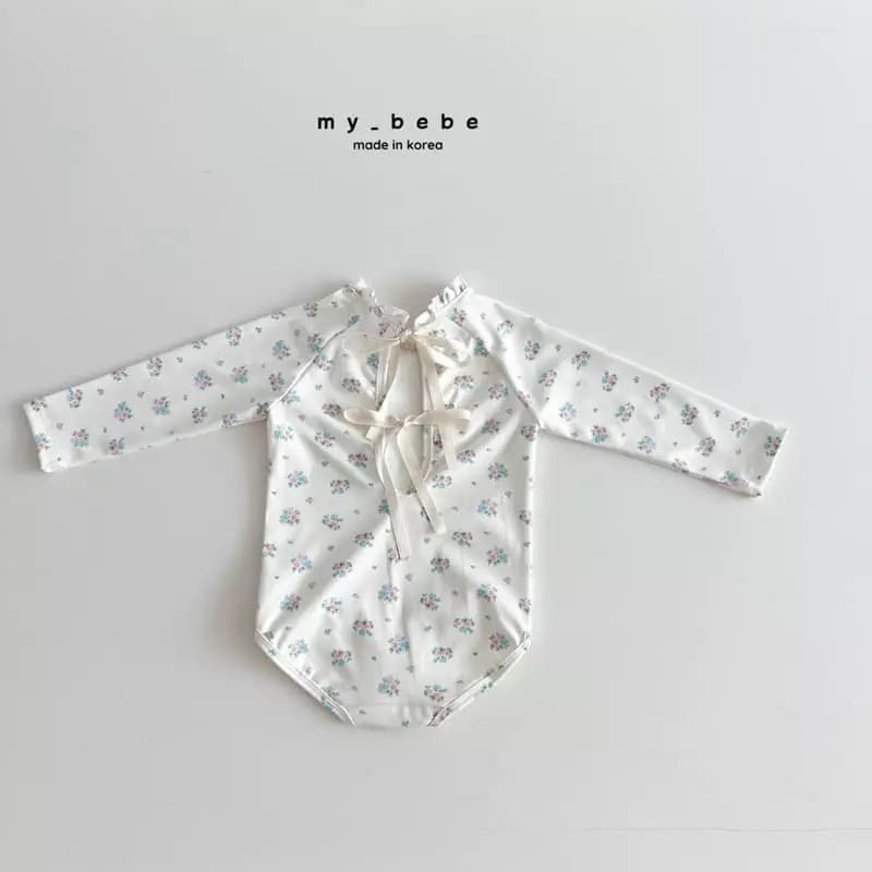 My Bebe - Korean Children Fashion - #Kfashion4kids - Lace Swimwear - 9