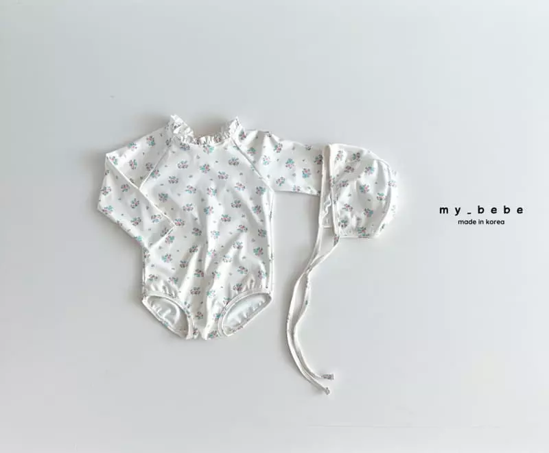 My Bebe - Korean Children Fashion - #designkidswear - Lace Swimwear - 4