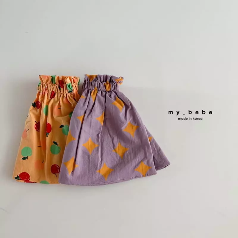 My Bebe - Korean Children Fashion - #kidsstore - Paint Skirt - 3