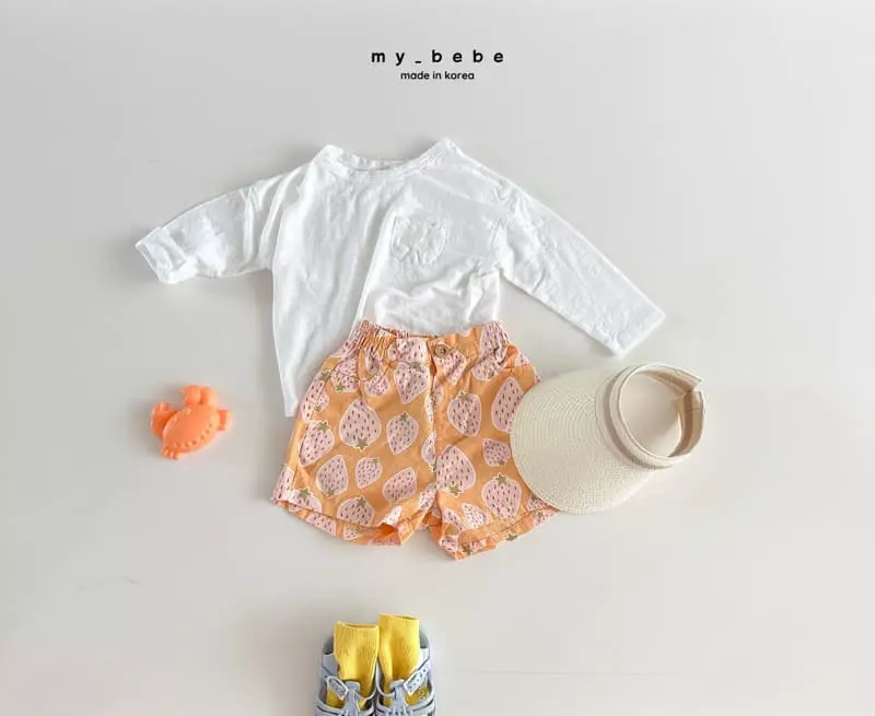 My Bebe - Korean Children Fashion - #kidzfashiontrend - Macaroon Shorts - 3