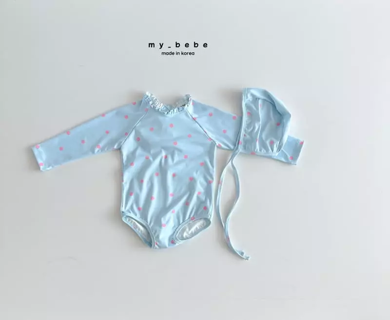 My Bebe - Korean Children Fashion - #magicofchildhood - Lace Swimwear - 11