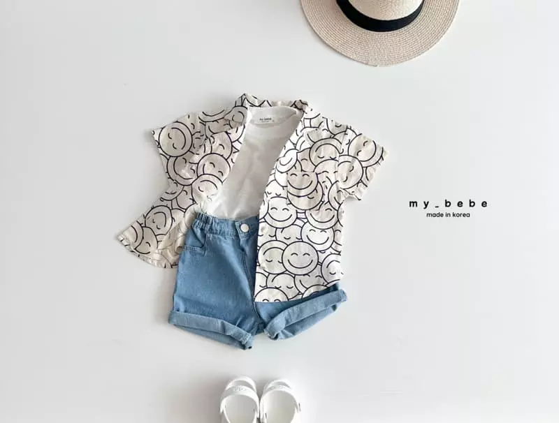 My Bebe - Korean Children Fashion - #littlefashionista - Pocket Shirt - 4
