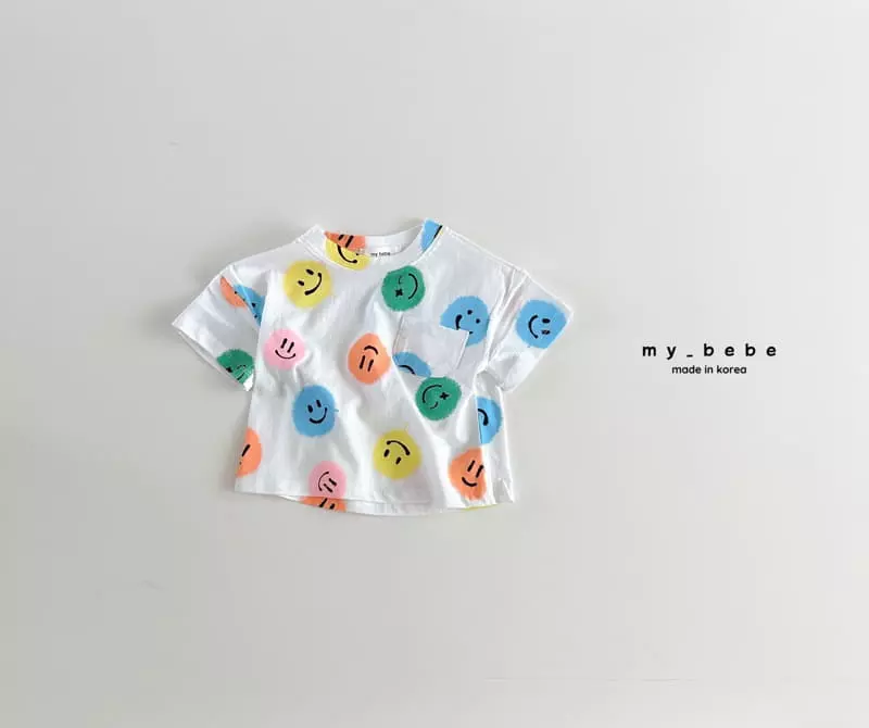 My Bebe - Korean Children Fashion - #prettylittlegirls - My Short Sleeves Tee - 3
