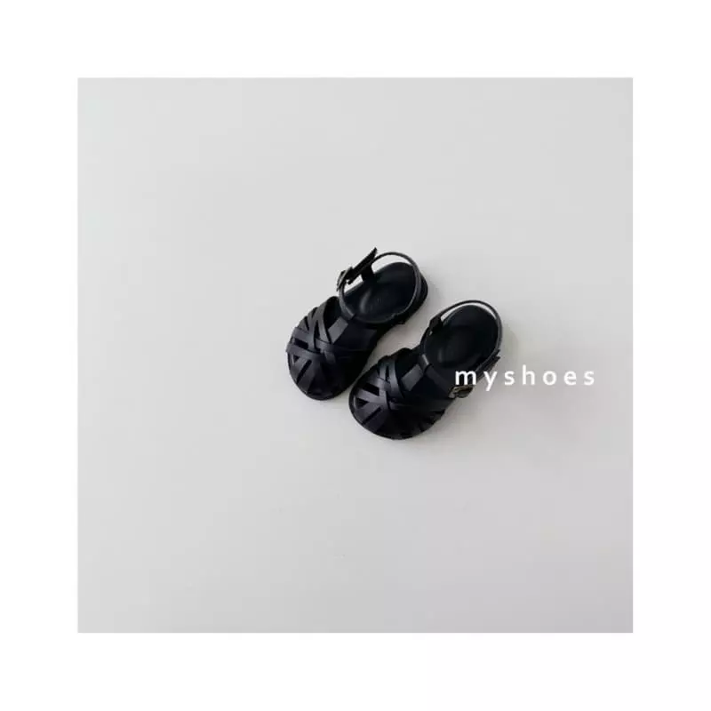 My Socks - Korean Children Fashion - #childrensboutique - Café Sandals - 9