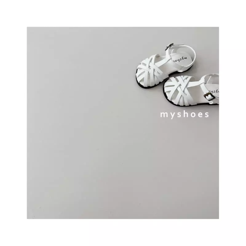 My Socks - Korean Children Fashion - #minifashionista - Café Sandals - 3
