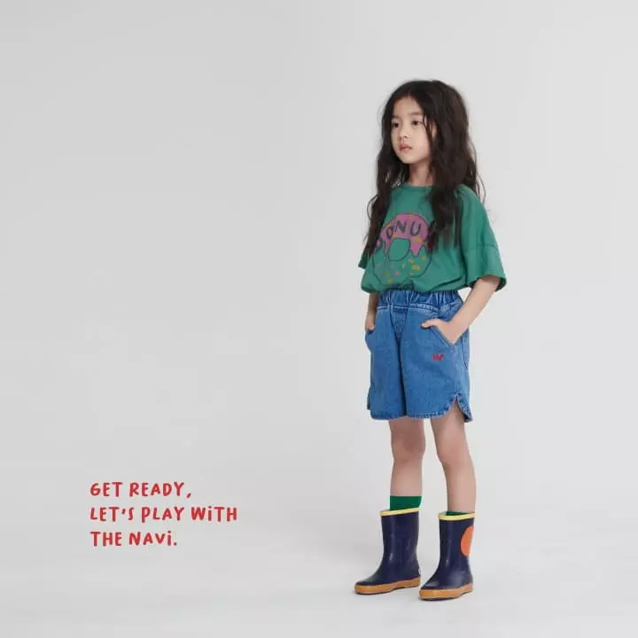 Navi - Korean Children Fashion - #childrensboutique - Rounf Jeans - 8