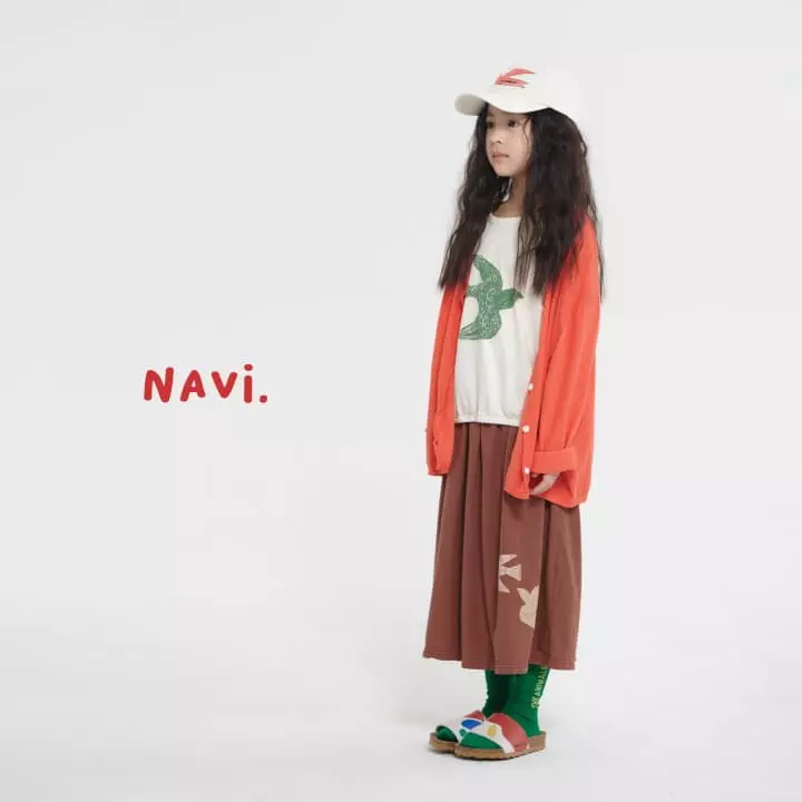 Navi - Korean Children Fashion - #childrensboutique - Bird Skirt - 4