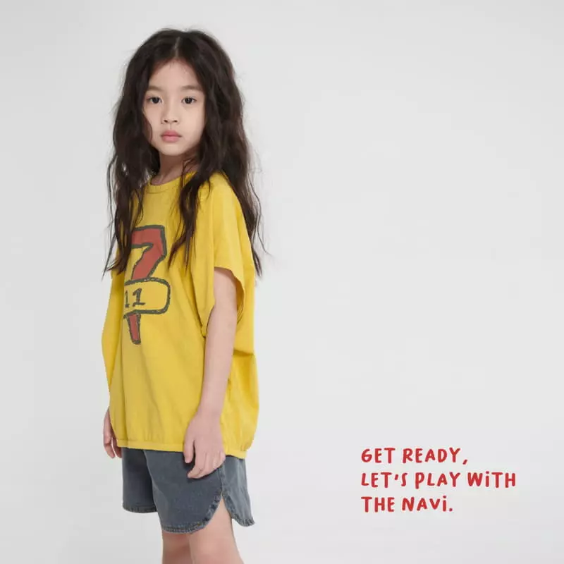 Navi - Korean Children Fashion - #designkidswear - Round Jeans - 3