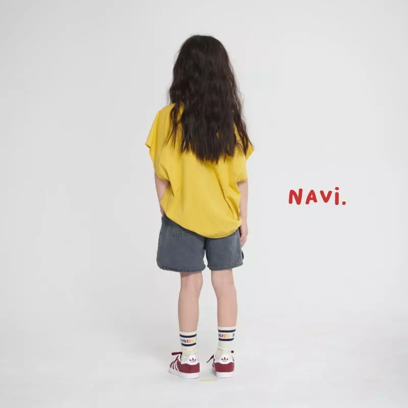 Navi - Korean Children Fashion - #fashionkids - Round Jeans - 5