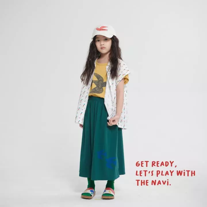 Navi - Korean Children Fashion - #kidzfashiontrend - Bird Skirt - 9