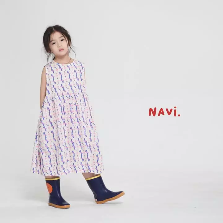 Navi - Korean Children Fashion - #magicofchildhood - Flower One-piece - 3