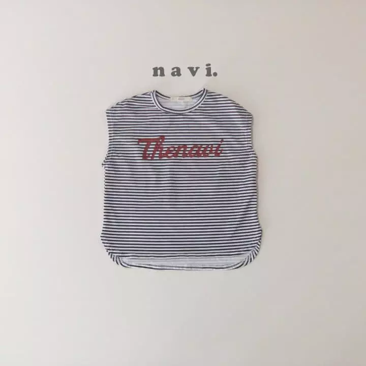 Navi - Korean Children Fashion - #minifashionista - Stripes Tee - 2
