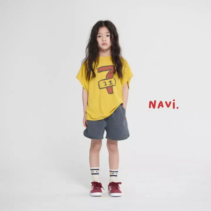 Navi - Korean Children Fashion - #prettylittlegirls - Rounf Jeans - 4