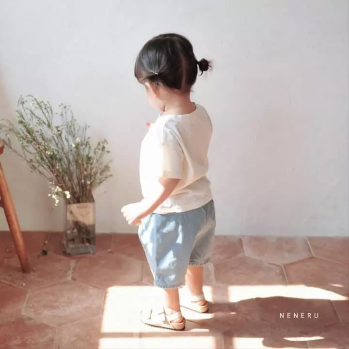 Neneru - Korean Baby Fashion - #babyoninstagram - Bebe Cheek bear Tee - 6