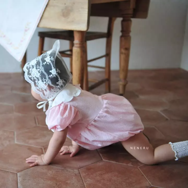 Neneru - Korean Baby Fashion - #babylifestyle - Bebe Morning Bonnet - 4