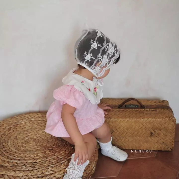 Neneru - Korean Baby Fashion - #babyootd - Bebe Morning Bonnet - 5