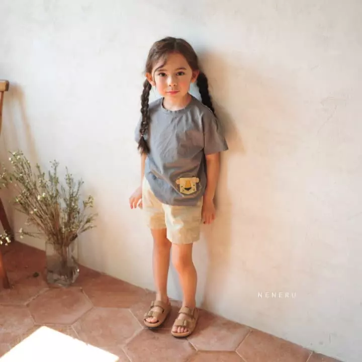 Neneru - Korean Children Fashion - #designkidswear - Lion Embrodiery Tee